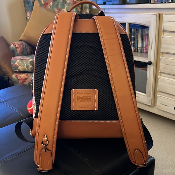 Coach-Disney 50th Anniversary Edition Signature Print Backpack - Picture 3 of 8